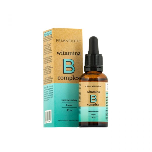 Witamina B Complex W Kroplach 30 Ml Zestaw Witamin Z Grupy B