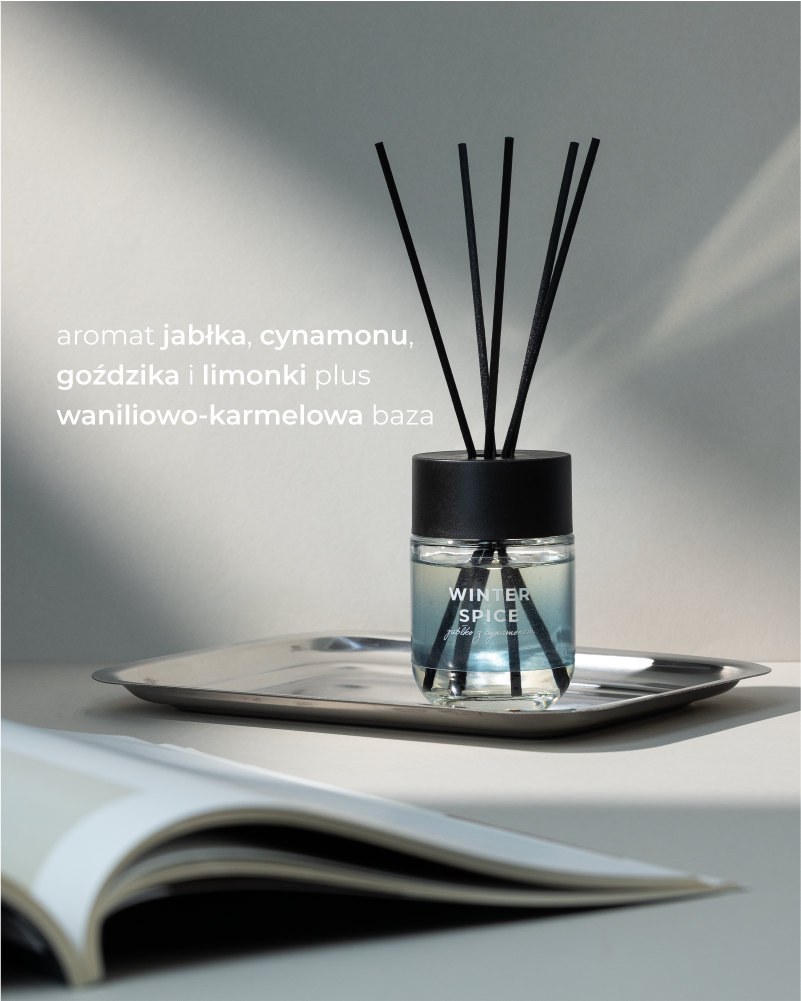Dyfuzor zapachowy z patyczkami - Winter Spice