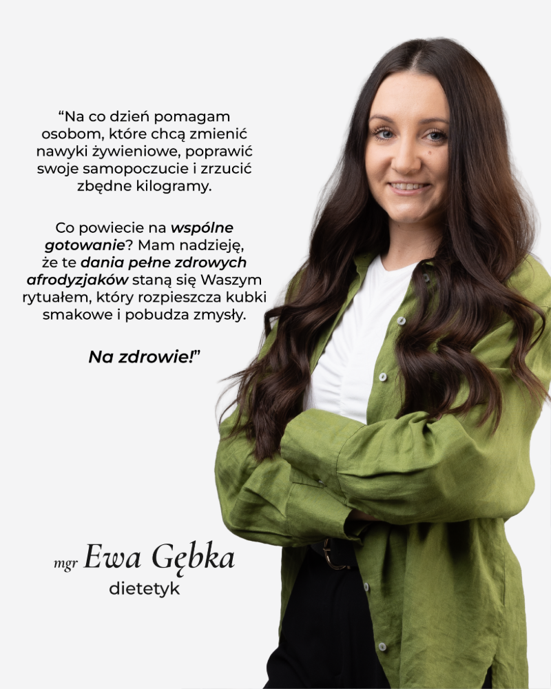 Dieta dla rozbudzenia zmysłów dla niej i dla niego