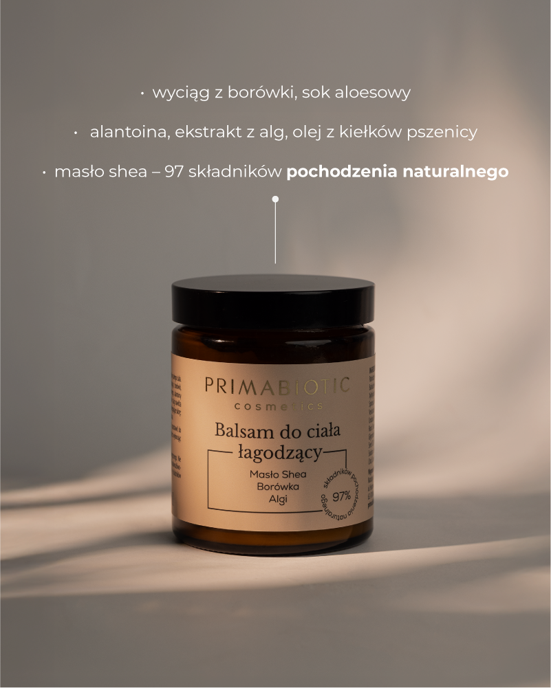 Balsam do ciała Primabiotic - składniki