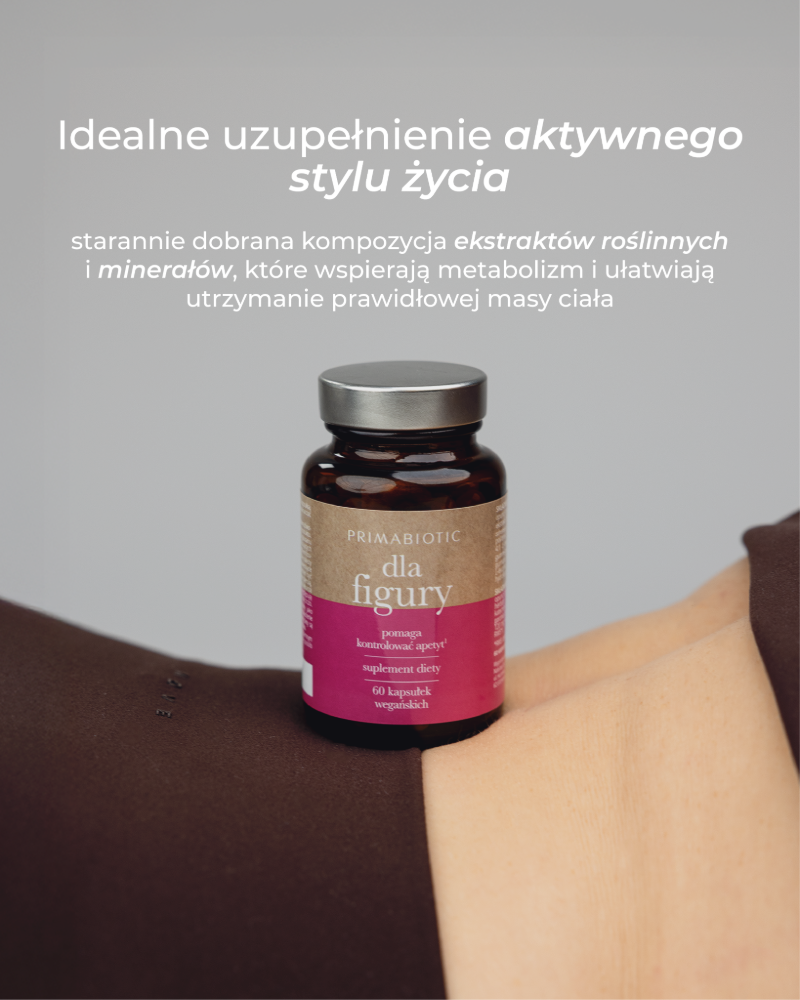 Primabiotic dla figury - suplement na odchudzanie, idealne uzupełnienie aktywnego stylu życia