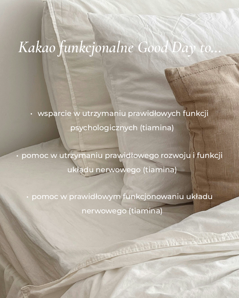 Good Day – kakao funkcjonalne z  grzybami lion’s mane i cordyceps