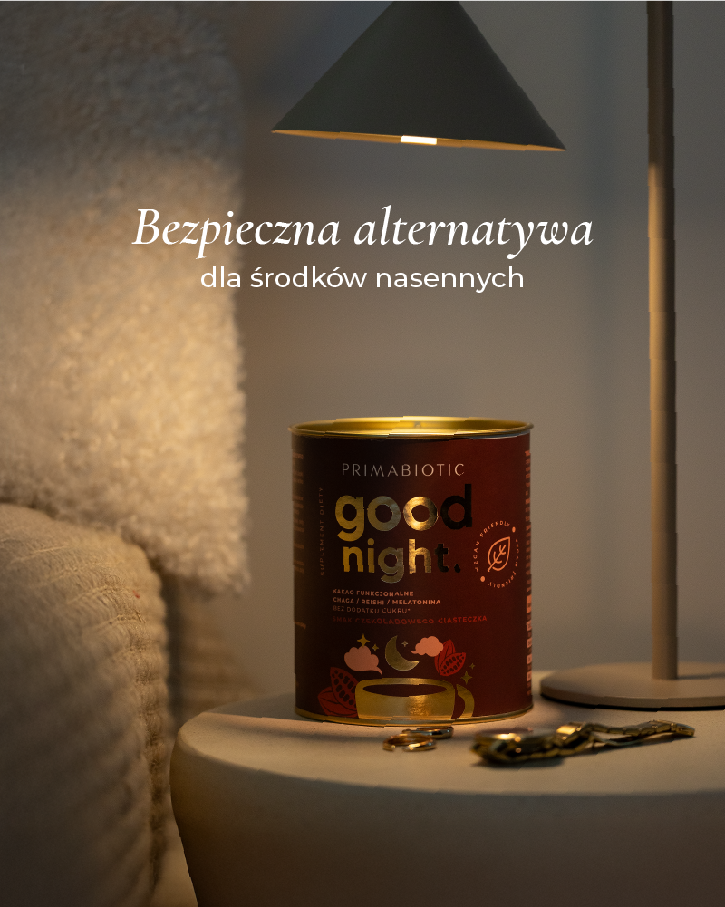 kakao funkcjonalne jako alternatywa dla środków nasennych