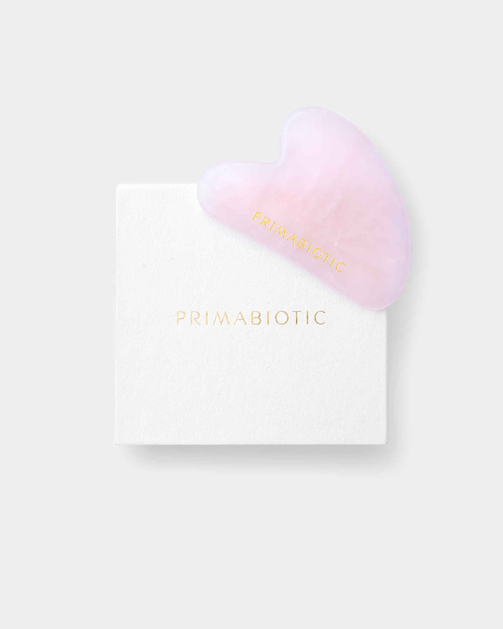 Kamień gua sha z różowego kwarcu Primabiotic