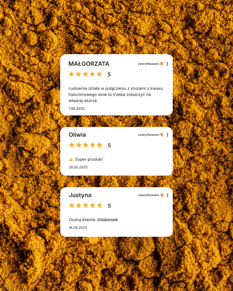 Pozytywne opinie o kapsułkach kurkuma z piperyną Primabiotic