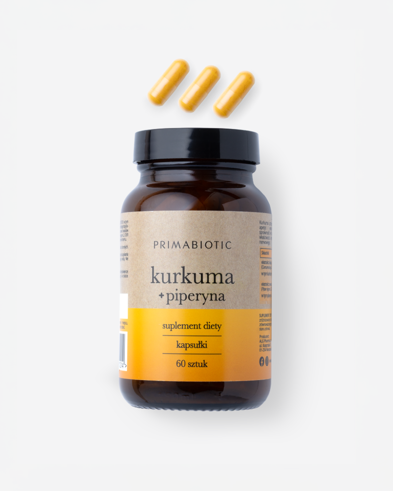 Kurkuma z piperyną primabiotic