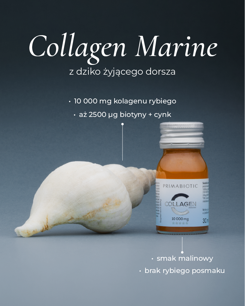 Zestaw: Kolagen rybi z kwasem hialuronowym - Collagen Marine & Hyaluron