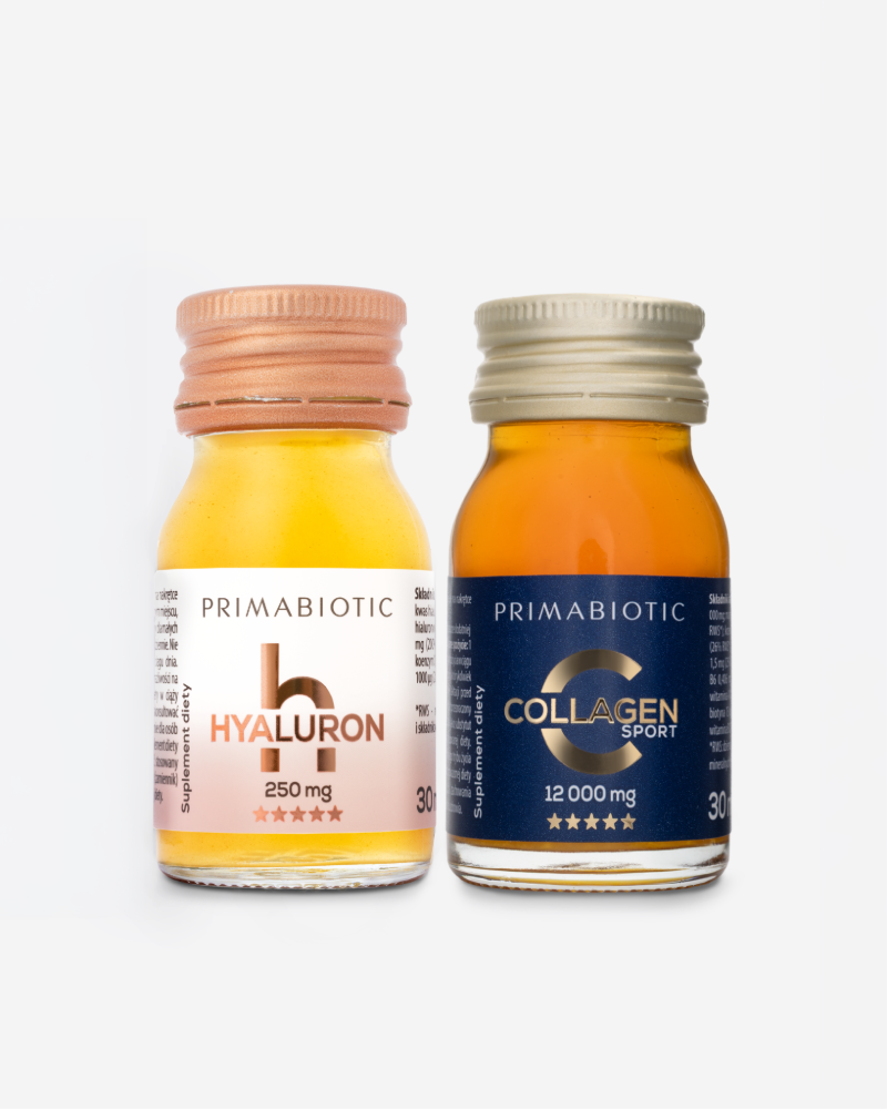 Zestaw: Primabiotic Collagen Sport & Hyaluron