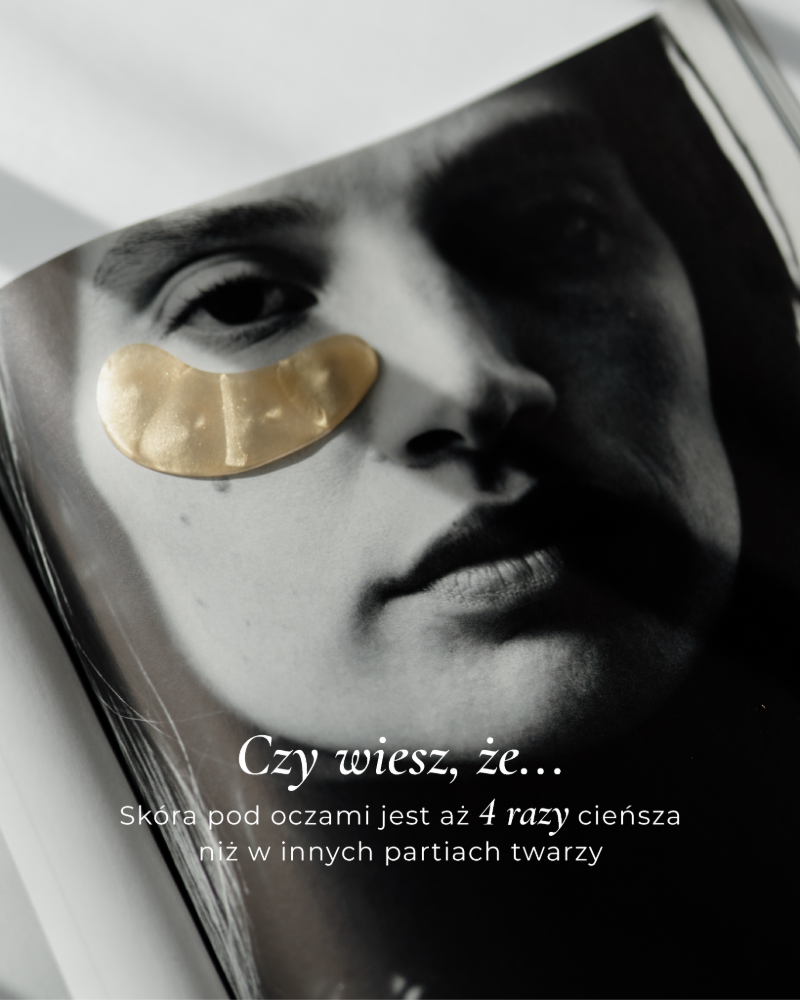 Hydrożelowe płatki pod oczy - właściwości skóry pod oczami