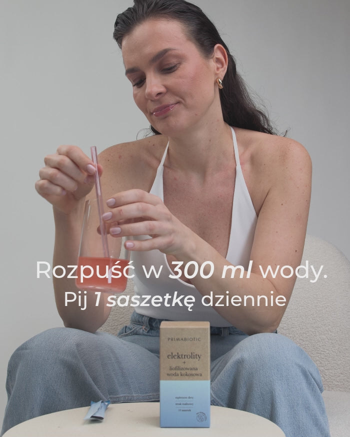 Elektrolity w saszetkach bez cukru