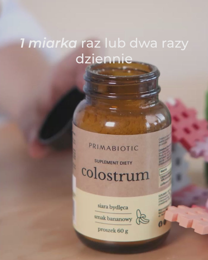 Colostrum bananowe dla dzieci