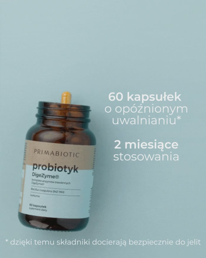 Probiotyk DigeZyme - probiotyk na jelita