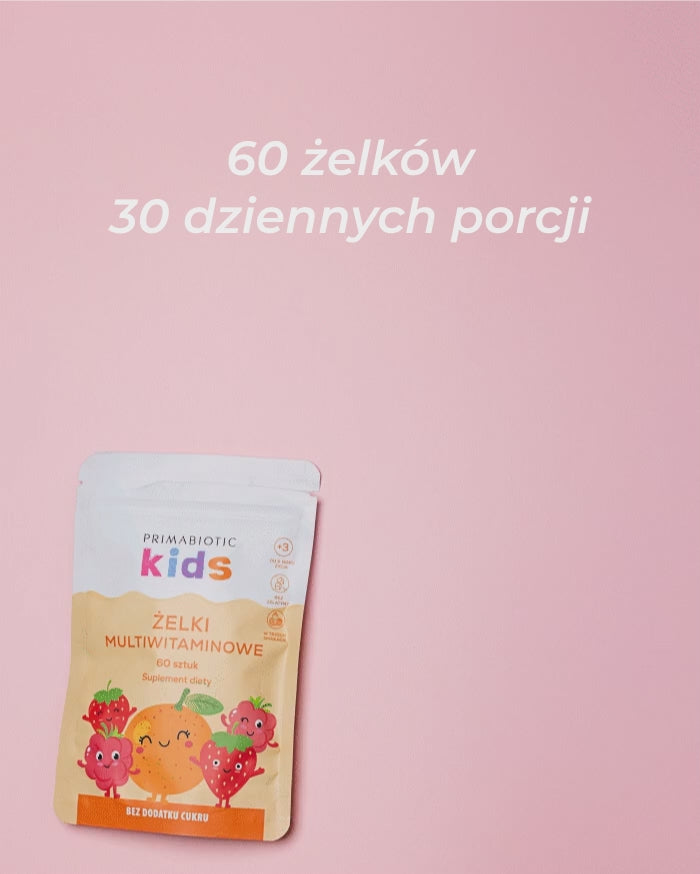 Żelki multiwitaminowe dla dzieci