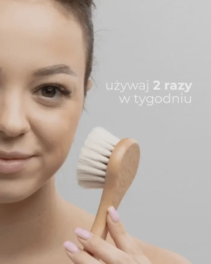 Szczotka do masażu twarzy