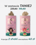 Stay fit - zestaw 2 wegańskich shakeów proteinowych
