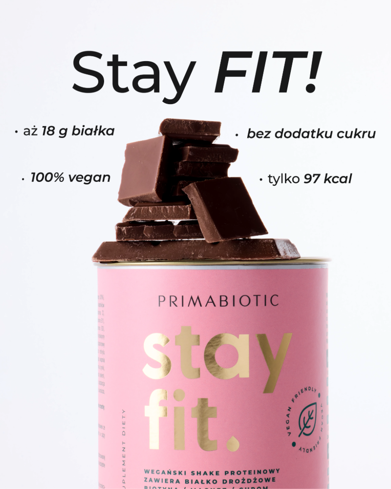 Wegański shake proteinowy brownie