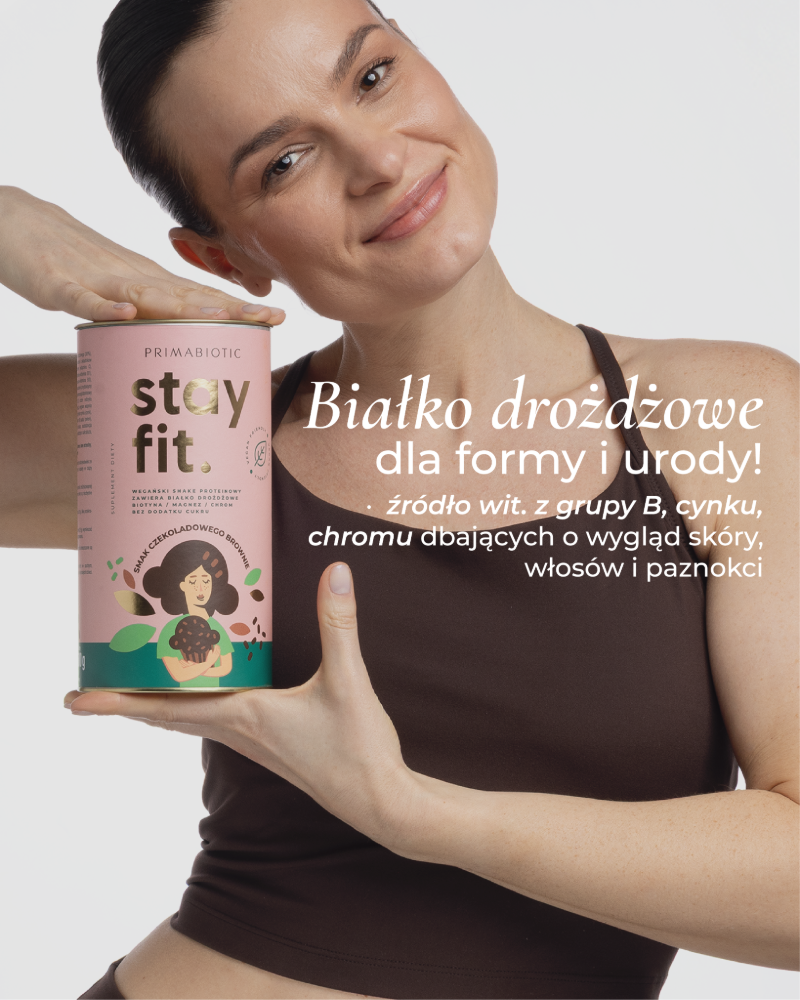 Wegański shake proteinowy brownie