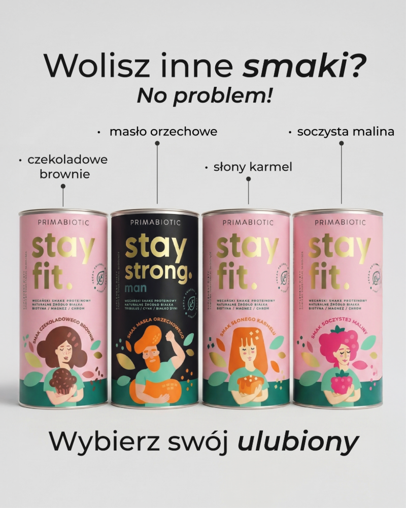 Wegański shake proteinowy brownie