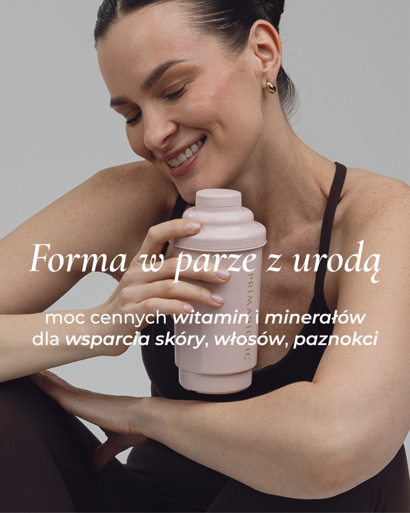 Wegański shake proteinowy malinowy