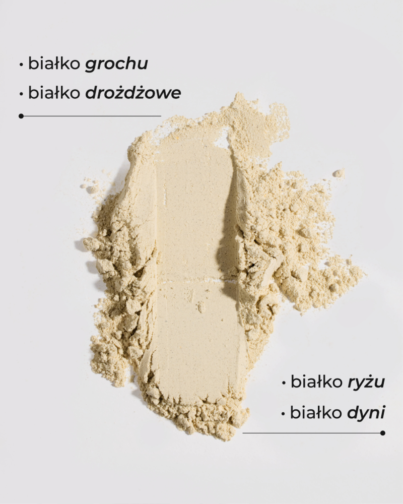 Wegański shake proteinowy słony karmel