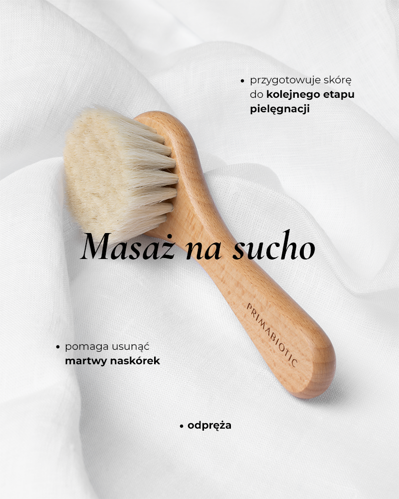 Zestaw: krem + szczotka do twarzy