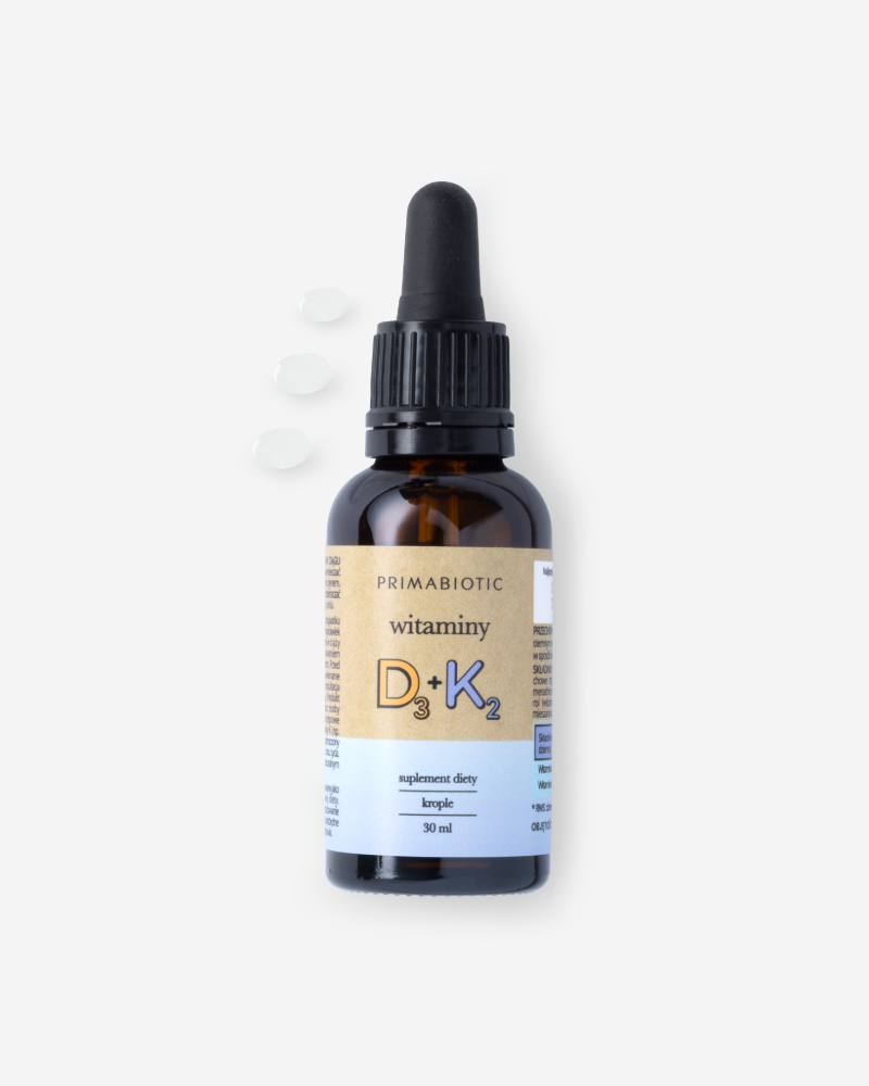 Witamina D3 + K2 w kroplach