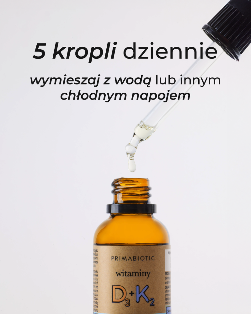 Witamina D3 + K2 w kroplach