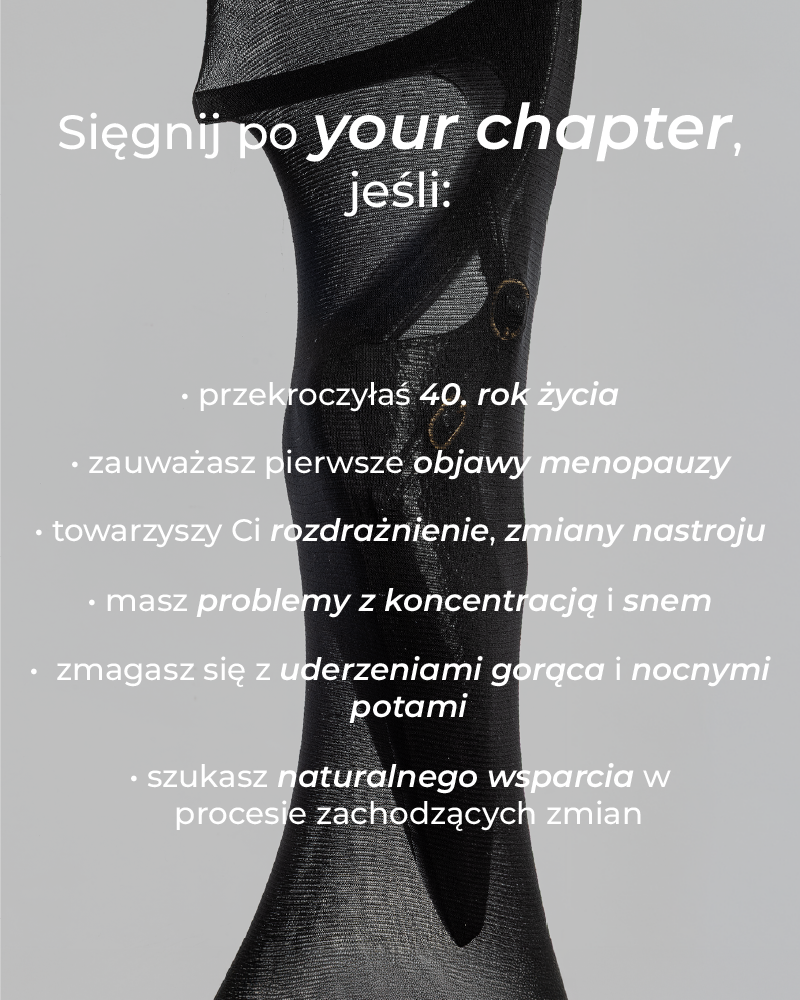 oh girl! your chapter - na menopauzę
