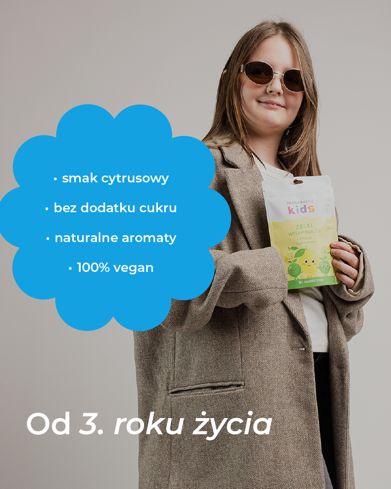 Żelki z witaminą D3 dla dzieci