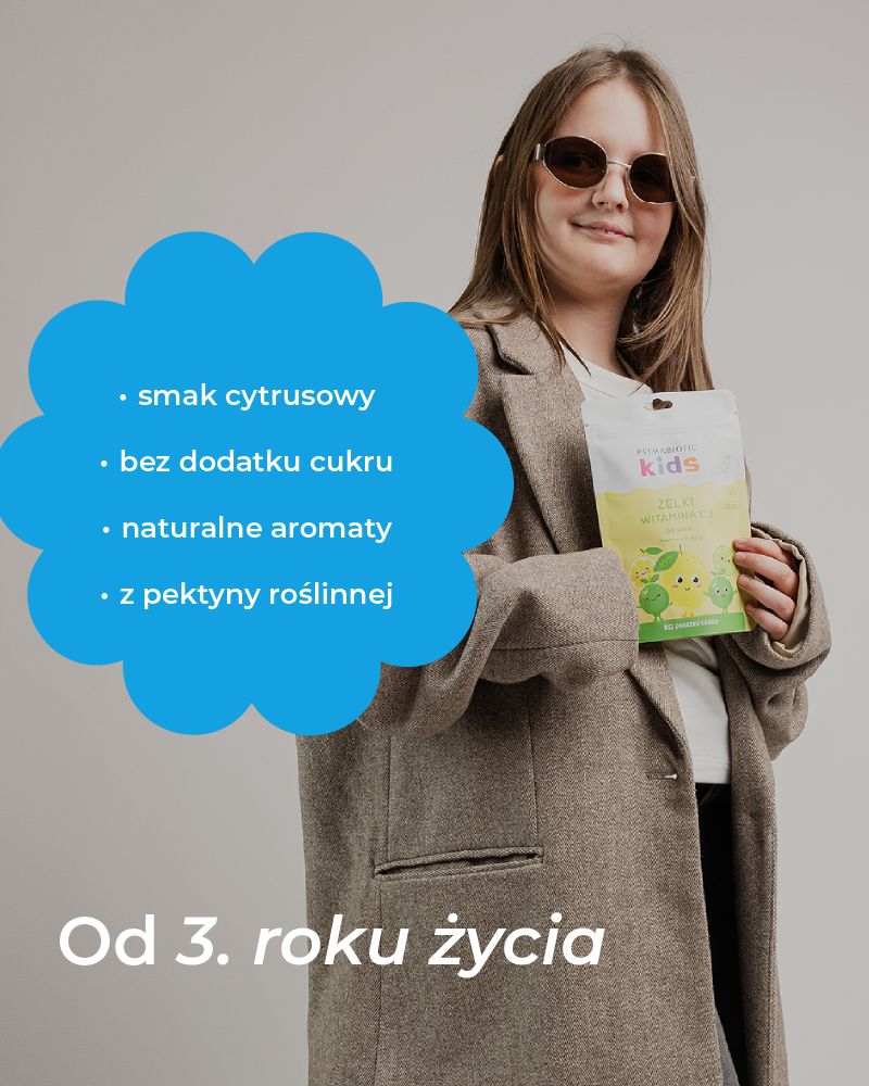Żelki z witaminą D3 dla dzieci