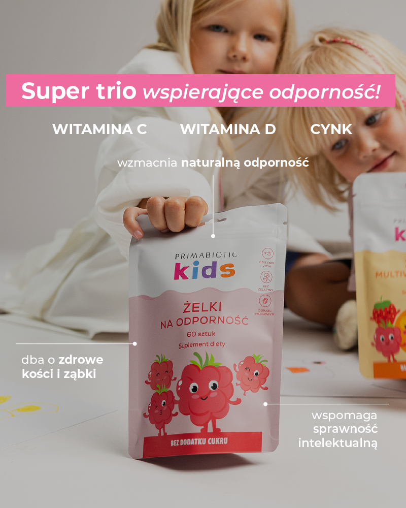 Żelki na odporność dla dzieci