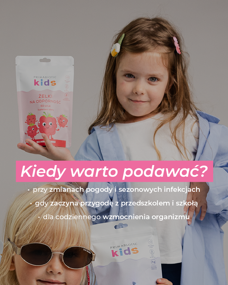 Żelki na odporność dla dzieci