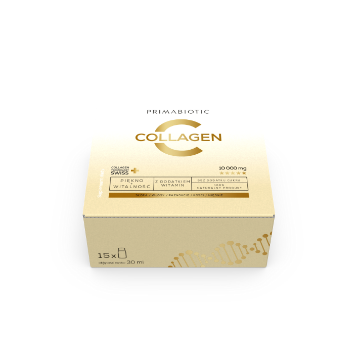 Kolagen do picia Primabiotic Collagen - Suplementacja na 15 dni (15 shotów)